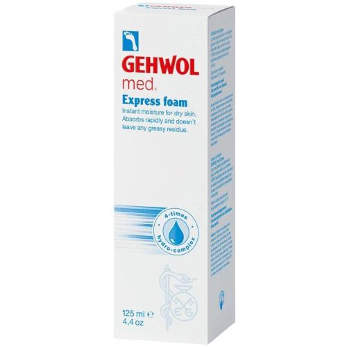 Gehwol Med Express Foam Ενυδατικός Αφρός Ποδιών για Καθημερινή Χρήση, για Κανονικά & Ξηρά Δέρματα 125ml